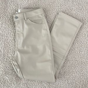 H&M Faux Leather Pants